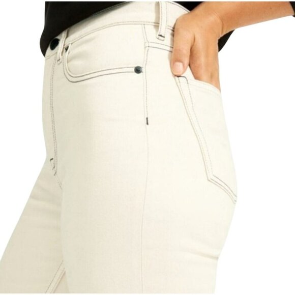 Everlane NWT The Original Cheeky Jeans Ecru Size 30 - Picture 6 of 13